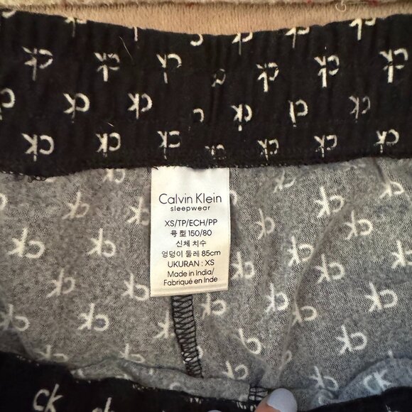Calvin Klein ck black pajama pants - Picture 1 of 4